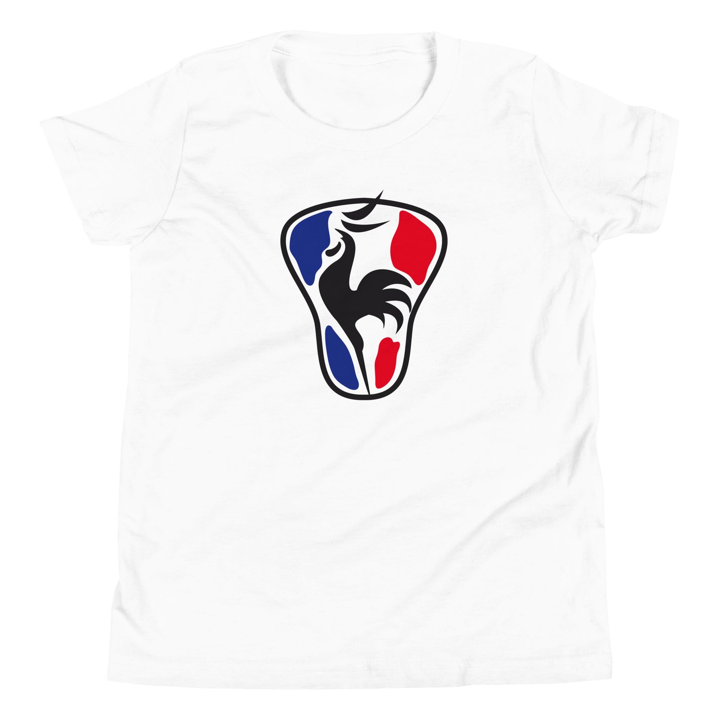 Youth France Lacrosse Bella + Canvas T-shirt