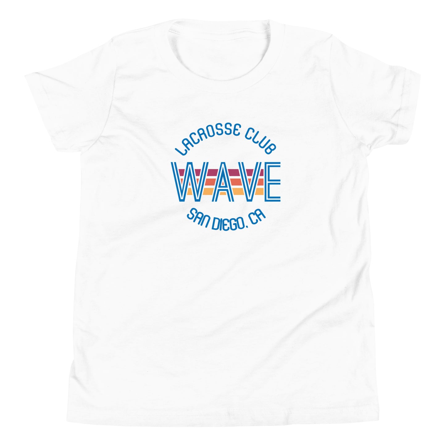 Youth SD Wave Lacrosse Bella + Canvas T-shirt