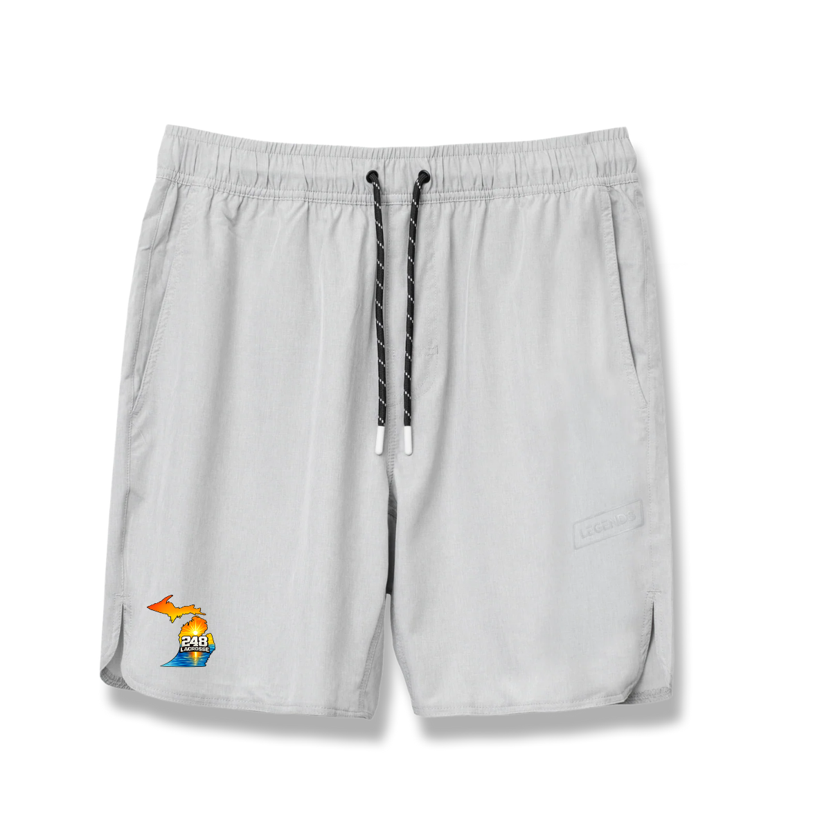 Adult Legends Team Tech 7" Short Grey Heather