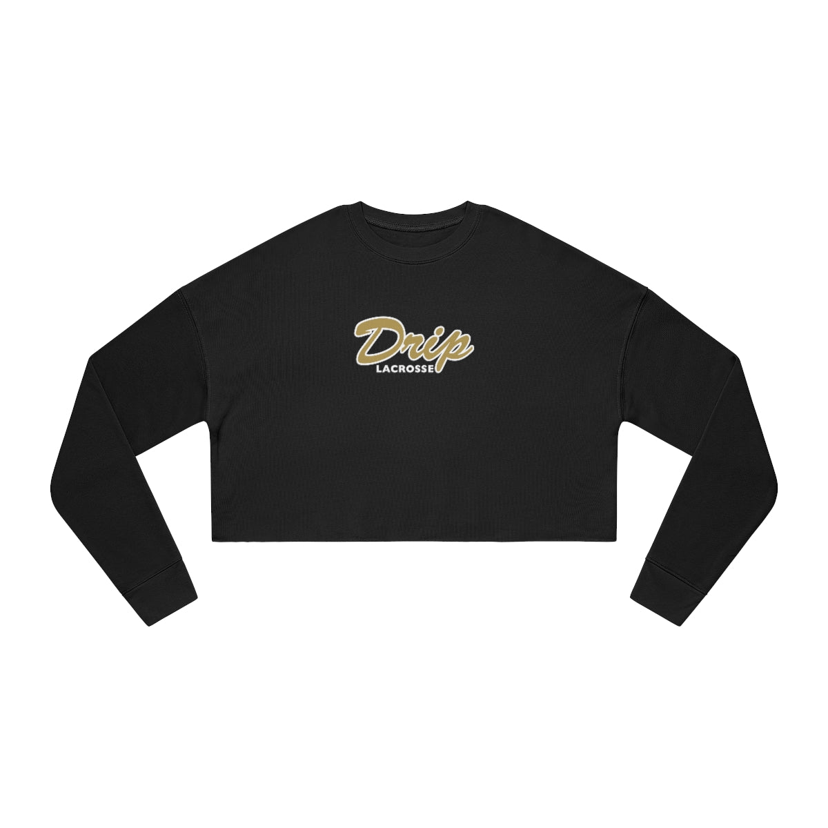 Women's Drip Lacrosse Bella + Canvas Cropped Sweatshirt
