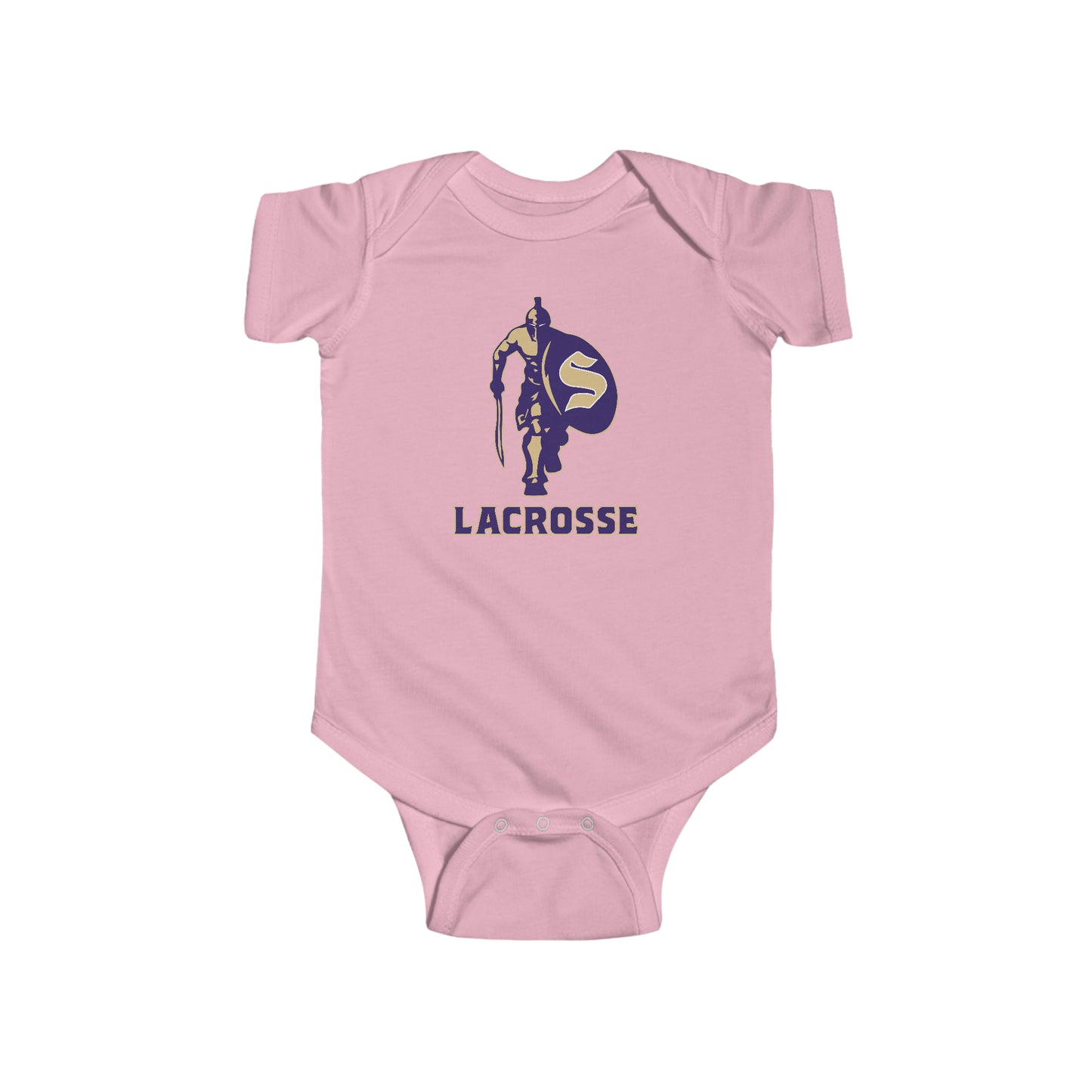 Infant Sumner Spartans Lacrosse Rabbit Skins Onesie