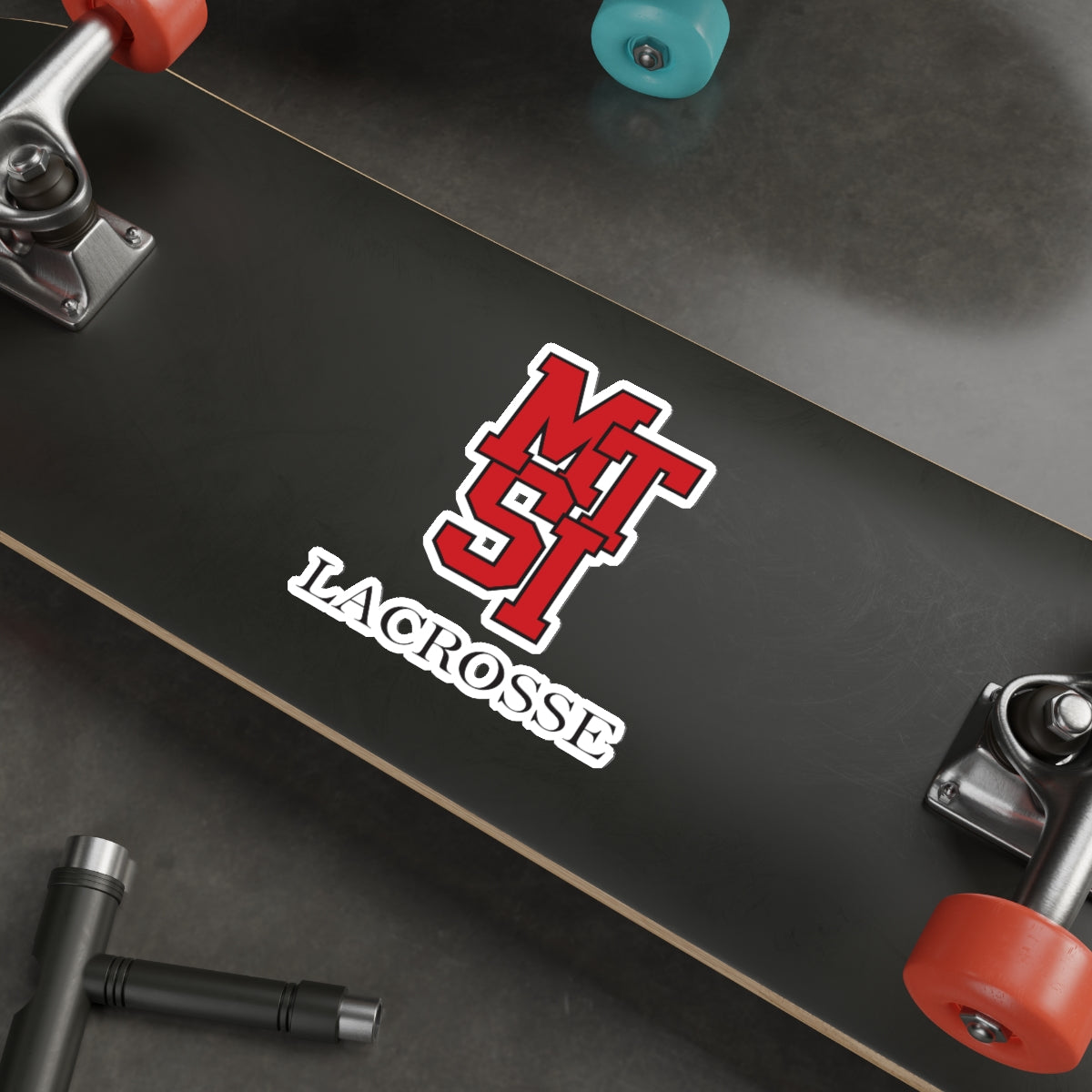 Mount Si Lacrosse Die-Cut Stickers