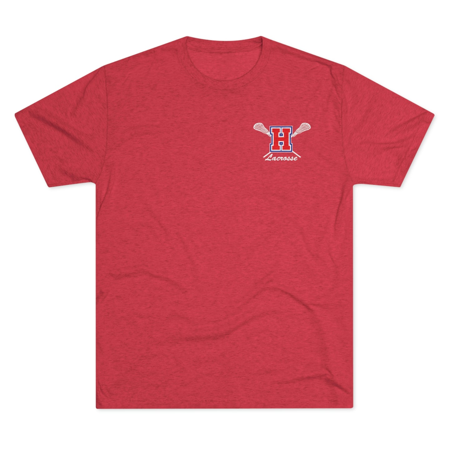 Adult Hilhi Lacrosse Next Level Tri-Blend Tee