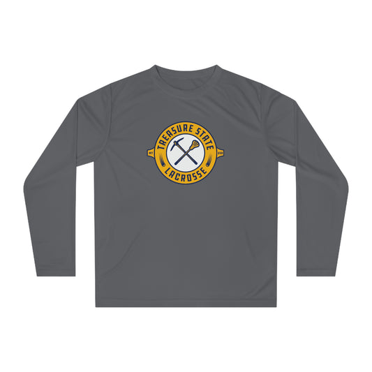 Adult Treasure State Lacrosse 365 Performance Long Sleeve Shirt