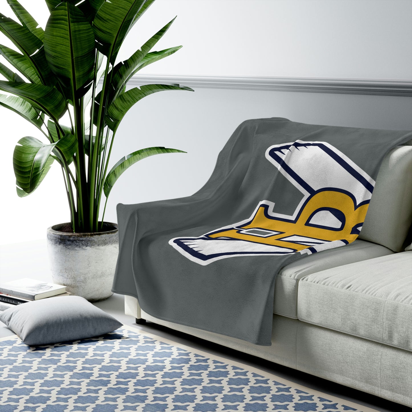 HRV Lacrosse Velveteen Plush Blanket