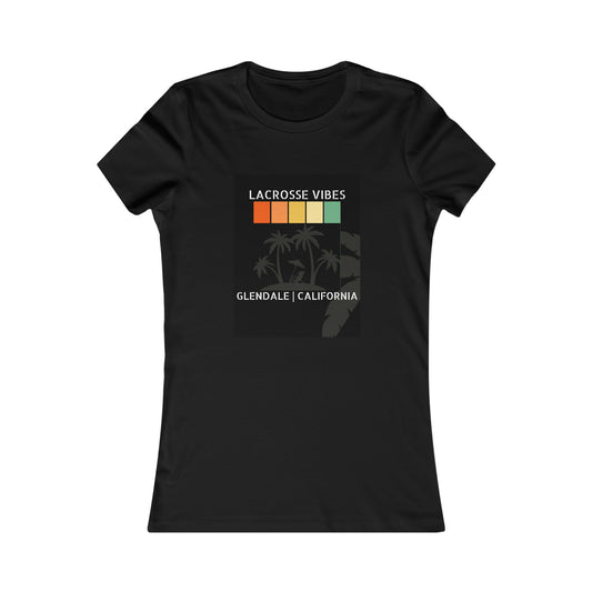 Women's Verdugo Lacrosse Bella + Canvas Short Sleeve Cotton Tee
