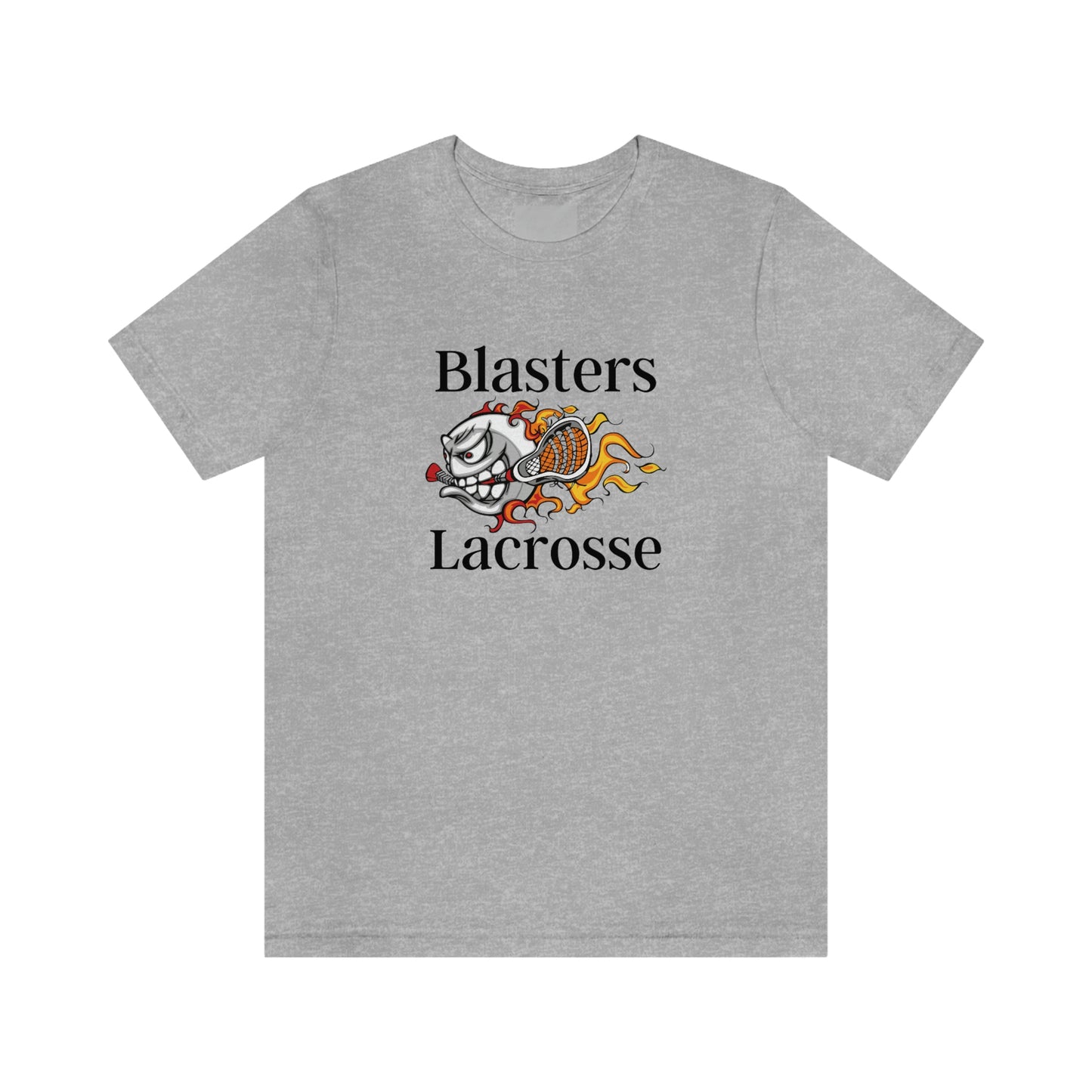Adult Blasters MS Lacrosse Bella + Canvas Short Sleeve Cotton Tee