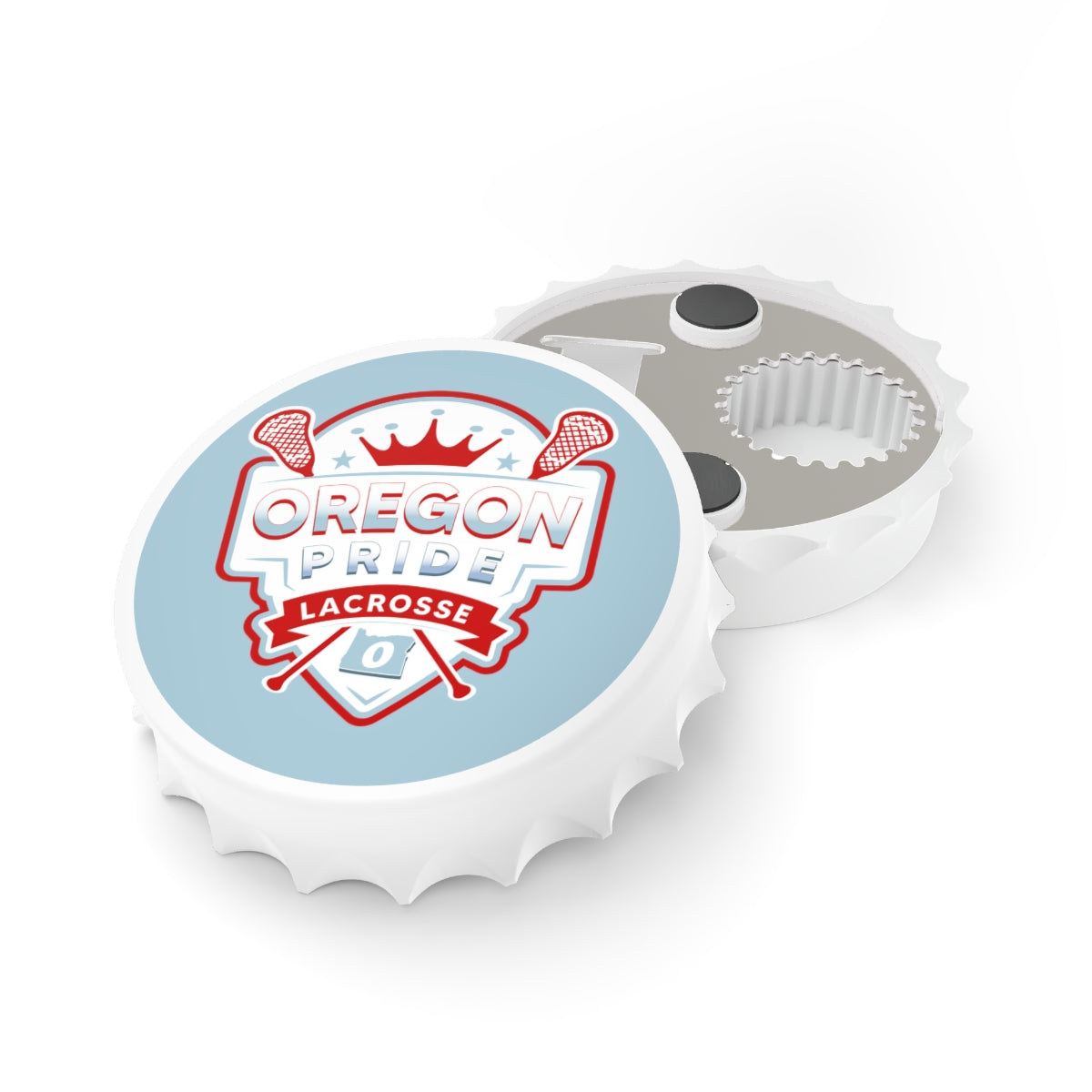 Oregon Pride Lacrosse Bottle Opener