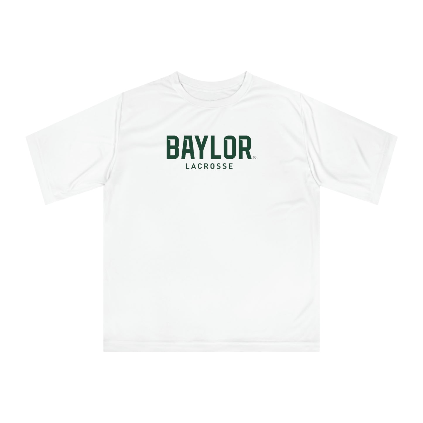 Adult Baylor Lacrosse Team 365 Zone Performance T-shirt