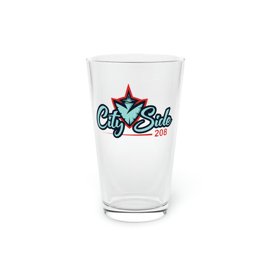 CitySide208 Lacrosse - Pint Glass