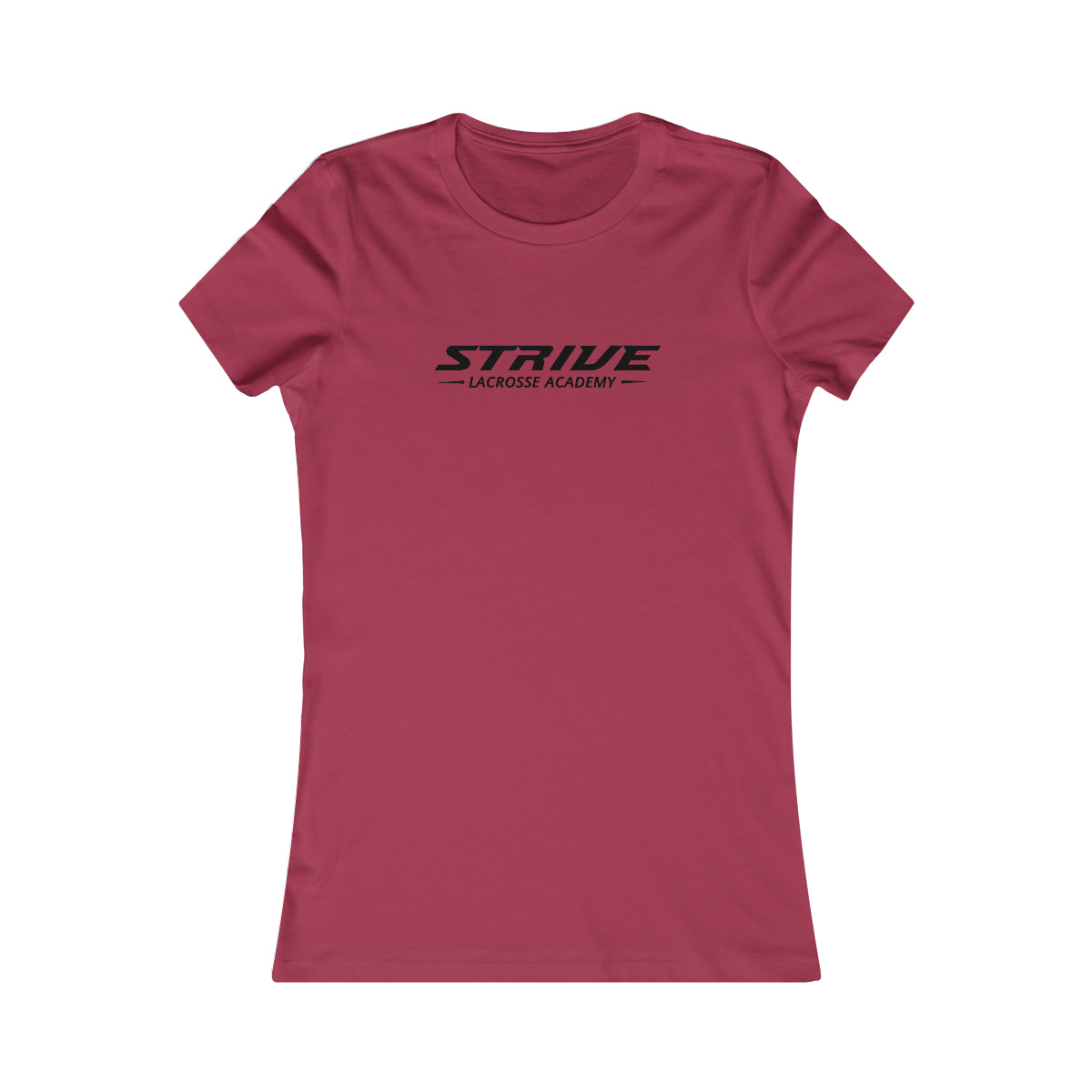 Women's Strive Lacrosse Academy Bella + Canvas Short Sleeve Cotton Tee