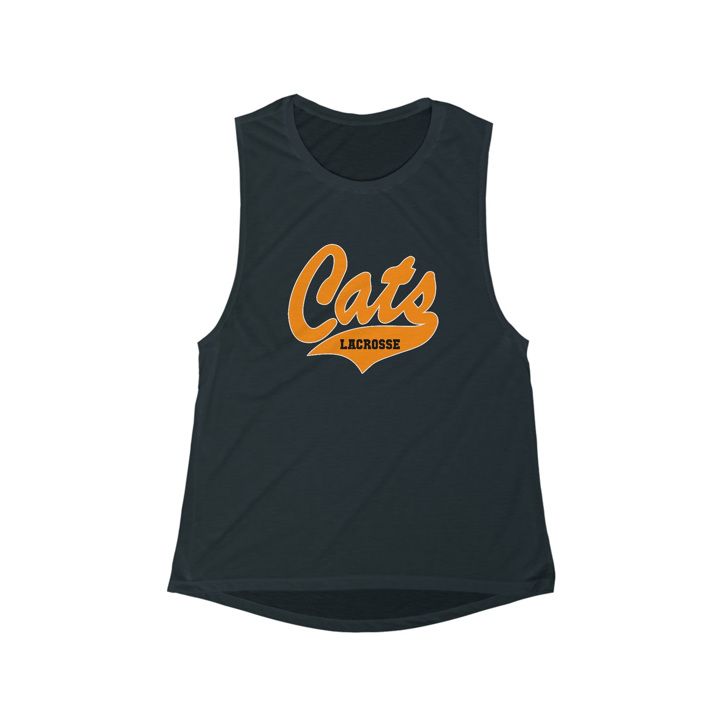 Women's Los Gatos G Lax Bella + Canvas Flowy Scoop Muscle Tank