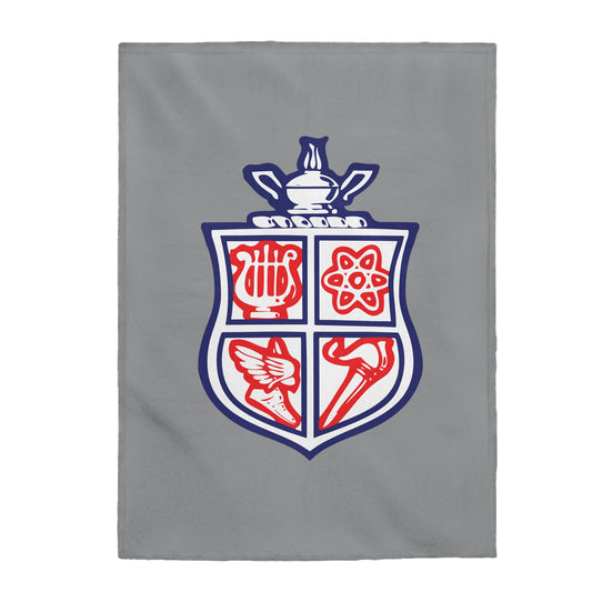 Simley Spartans Velveteen Plush Blanket