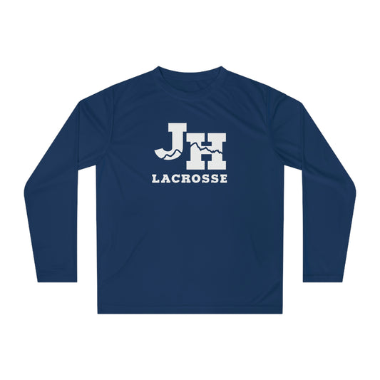 Adult Jackson Hole Lacrosse Team 365 Performance Long Sleeve Shirt