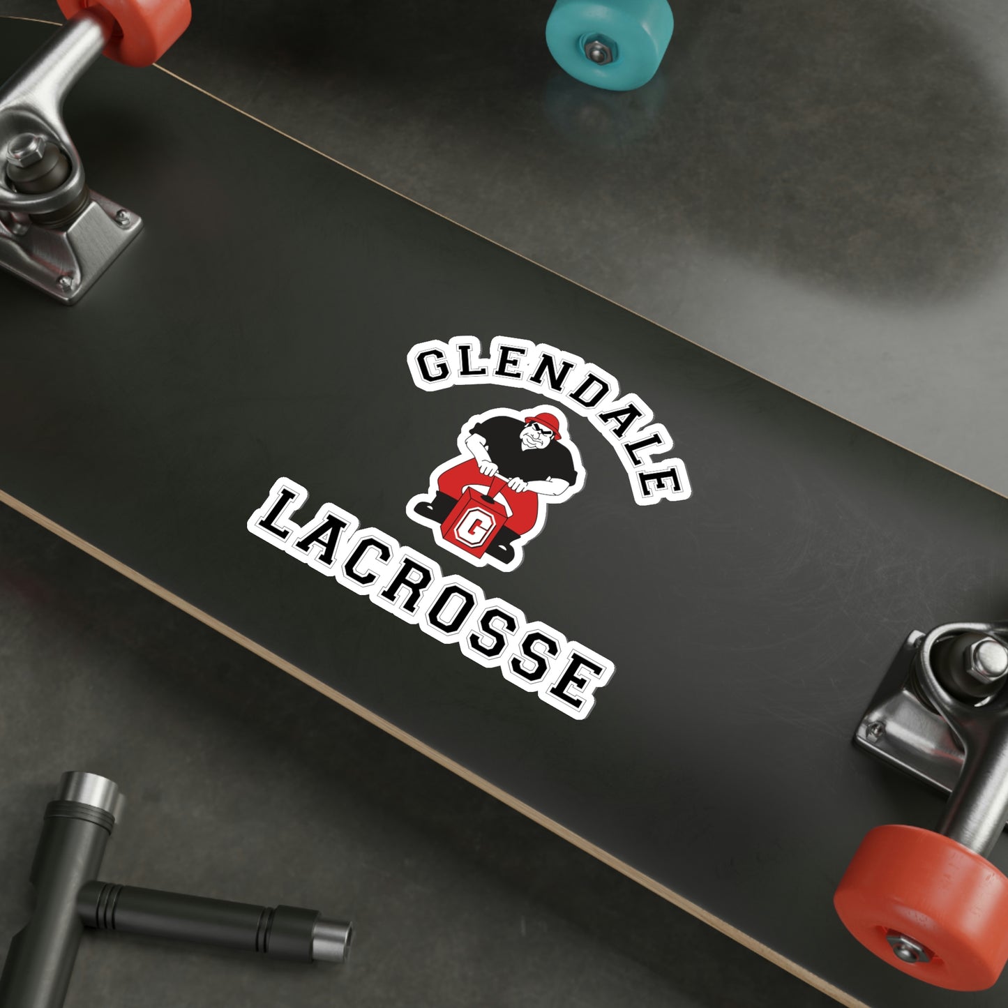 Glendale HS Lacrosse Die-Cut Stickers