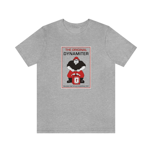 Adult Glendale HS Lacrosse Bella + Canvas Short Sleeve Cotton Tee