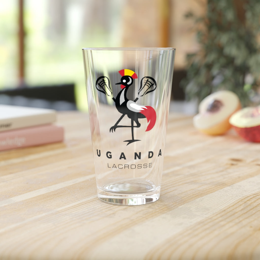 Uganda Lacrosse Pint Glass (16oz)