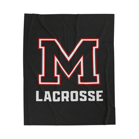 Maryville Lacrosse Velveteen Plush Blanket