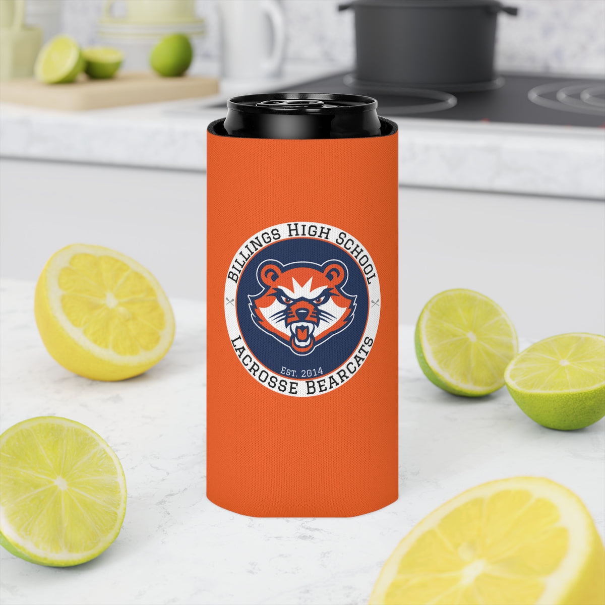 Billings Bearcats Lacrosse Can Cooler 3-pack
