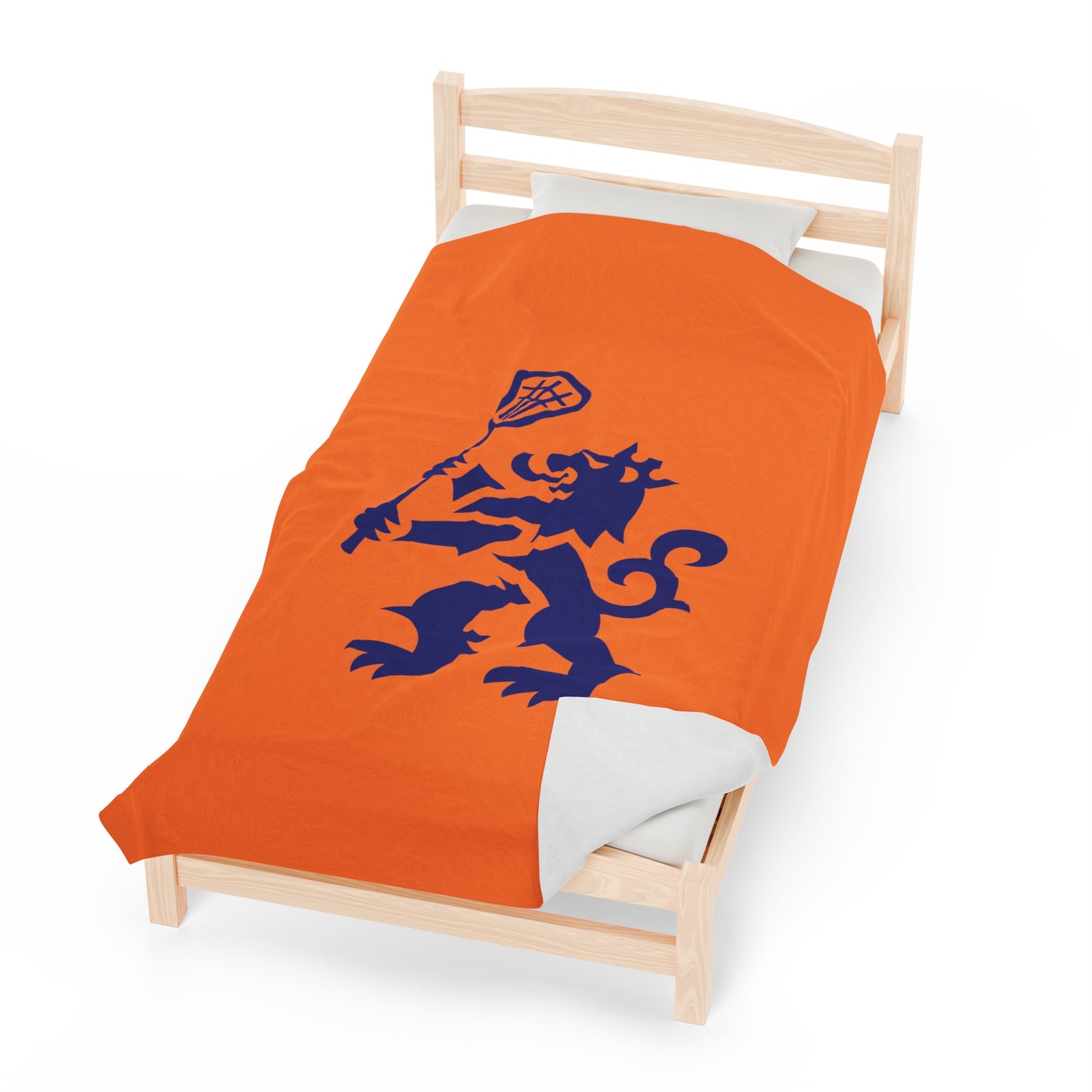 Netherlands Lacrosse Velveteen Plush Blanket