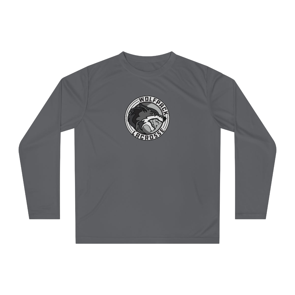 Adult Wolfpack Lacrosse Team 365 Performance Long Sleeve Shirt
