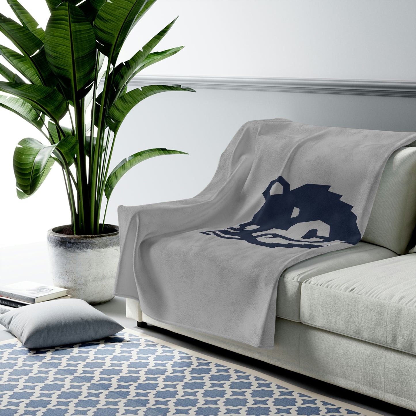 Bend Caldera Lacrosse Velveteen Plush Blanket