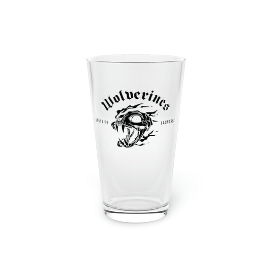 Santa Fe Lacrosse Pint Glass - 16oz