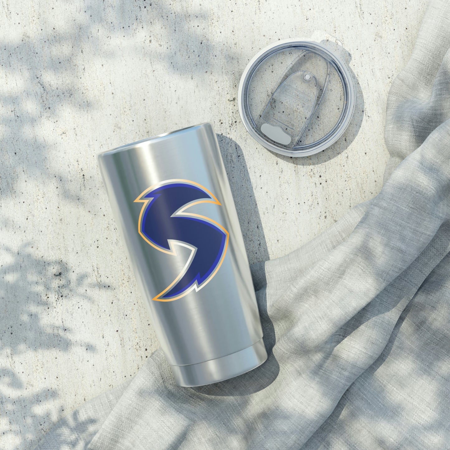 Salt Lake Storm Lacrosse 20oz Insulated Tumbler