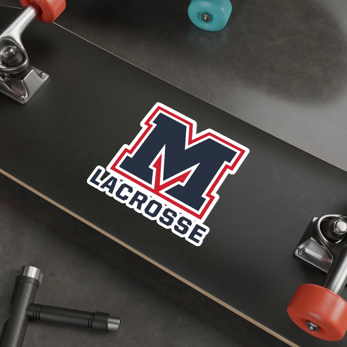 BMHS Lacrosse Die-Cut Sticker