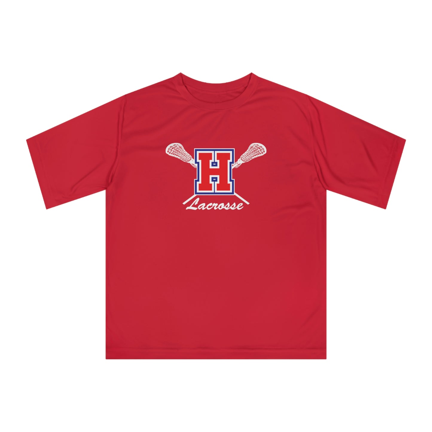 Adult Hilhi Lacrosse Team 365 Performance T-shirt