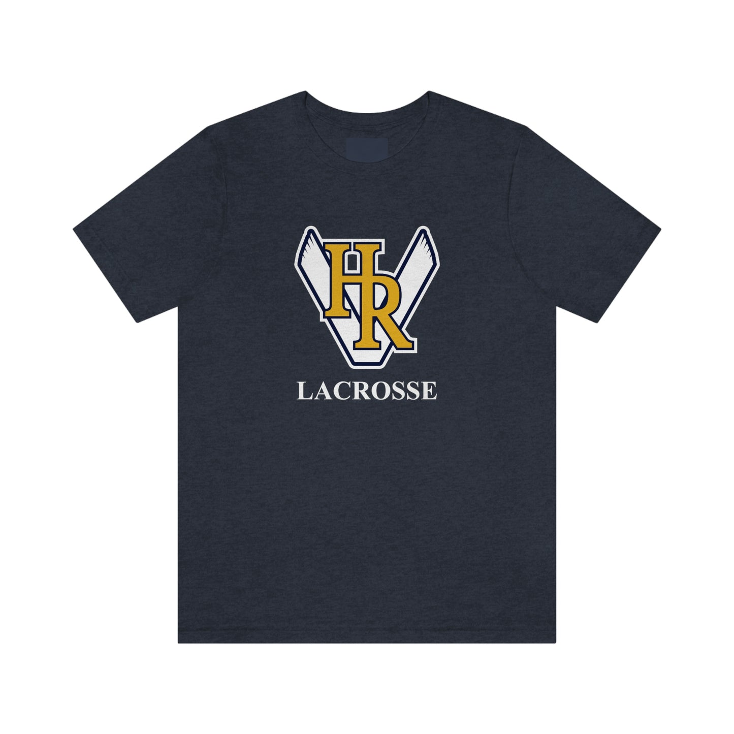 Adult HRV Lacrosse Bella + Canvas Short Sleeve Cotton Tee