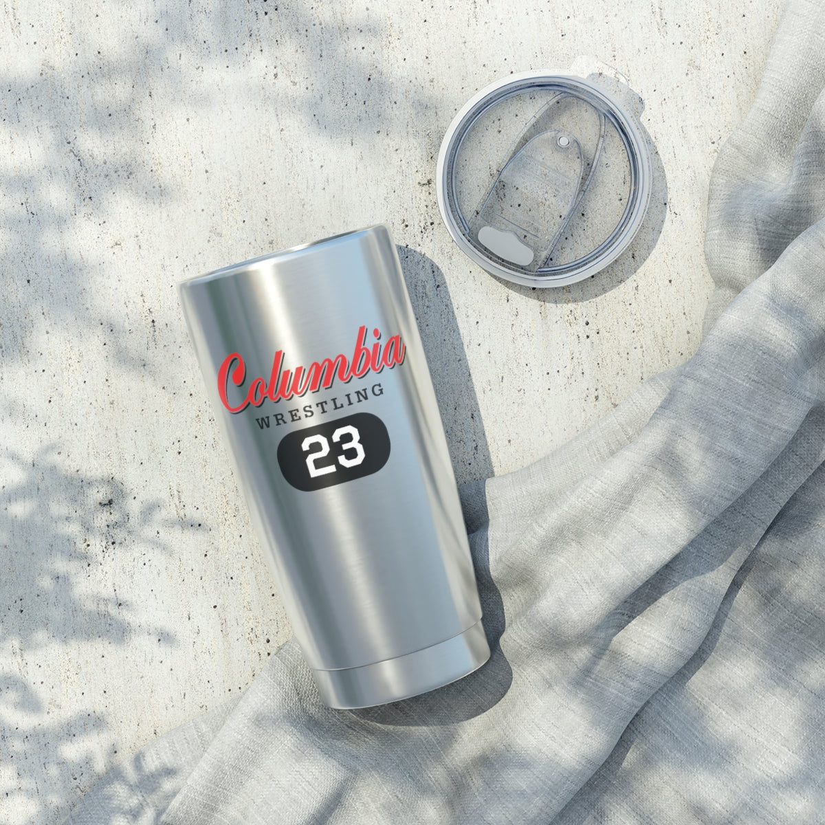 Columbia Wrestling 20oz Insulated Tumbler