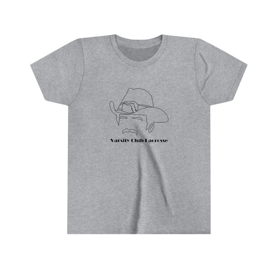 Youth Varsity Club Lacrosse Bella + Canvas Short Sleeve Tee