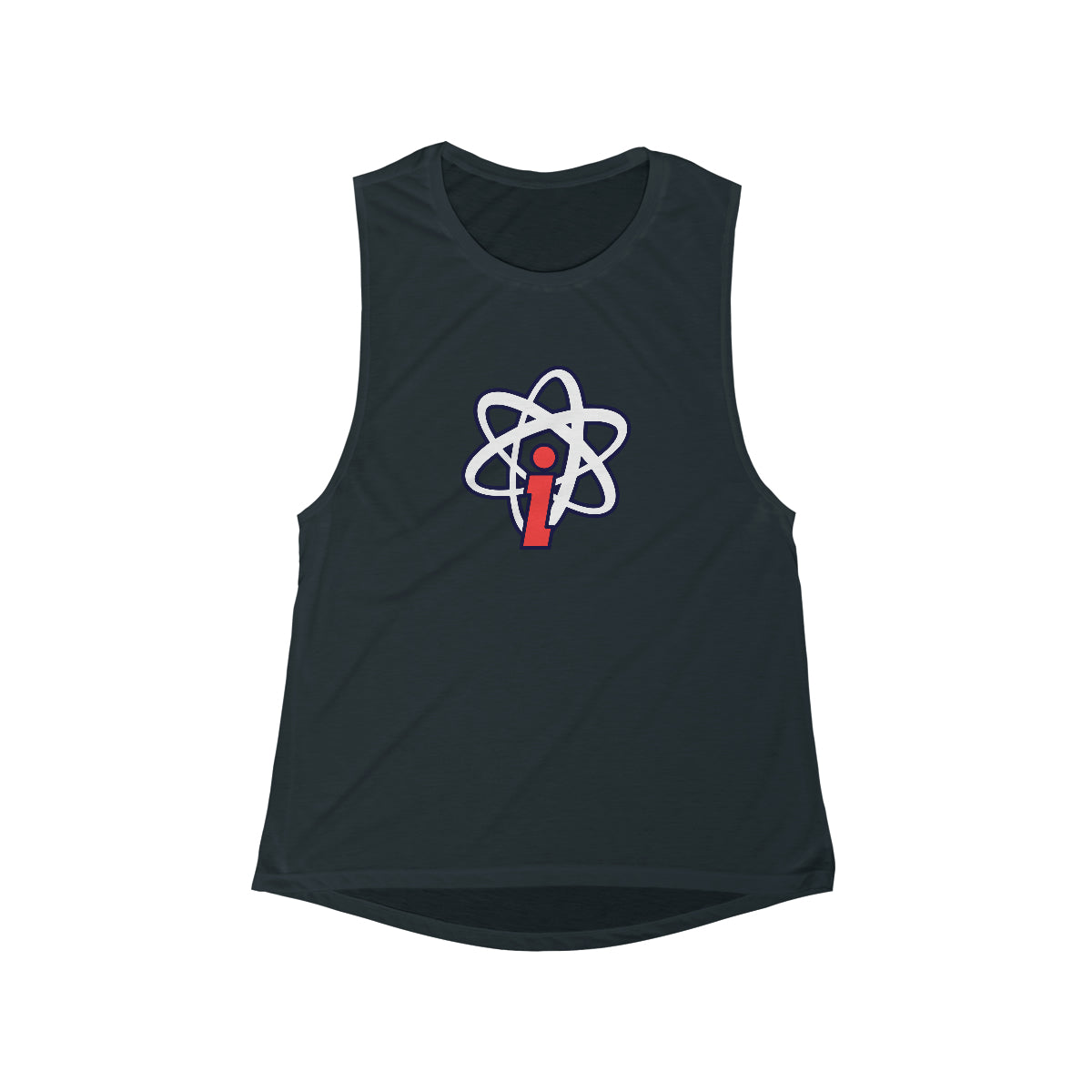 Women's Isotopes Lacrosse Flowy Scoop Muscle Tank