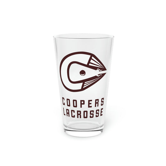 Coopers Lacrosse Pint Glass
