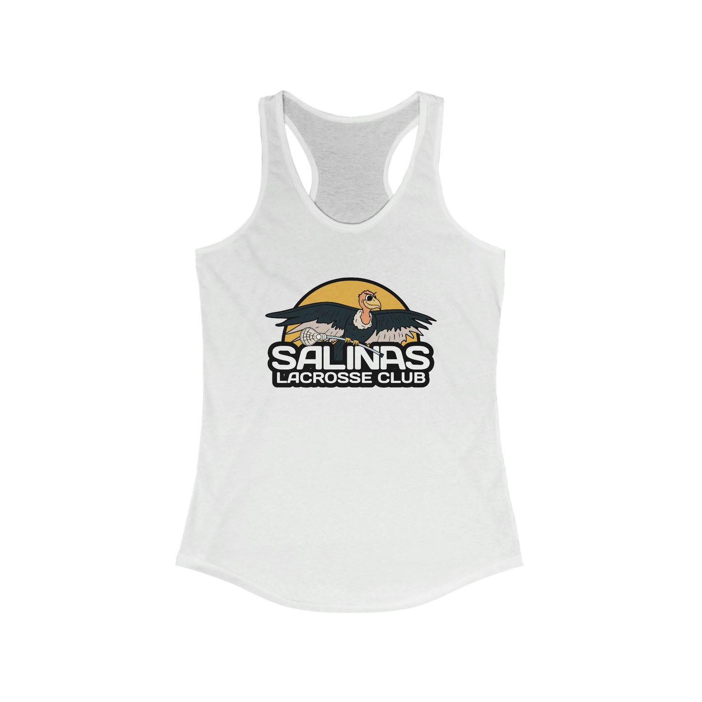 Women's Salinas Lacrosse Next Level Racerback Tank