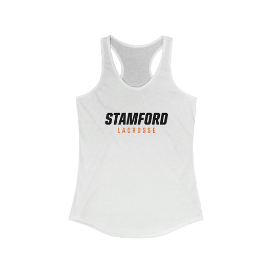 Women's Stamford Lacrosse Next Level Racerback Tank