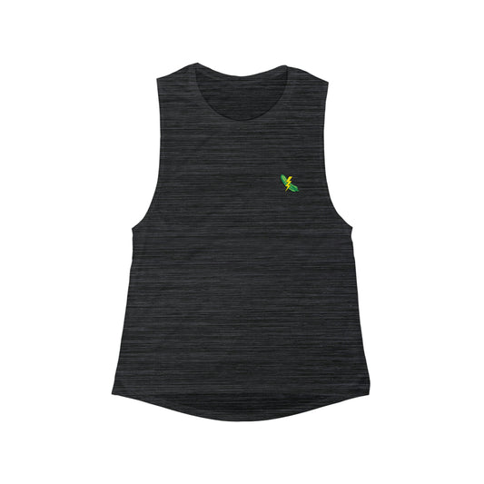 Women's Electric Pickle Experience Bella + Canvas Flowy Scoop Muscle Tank