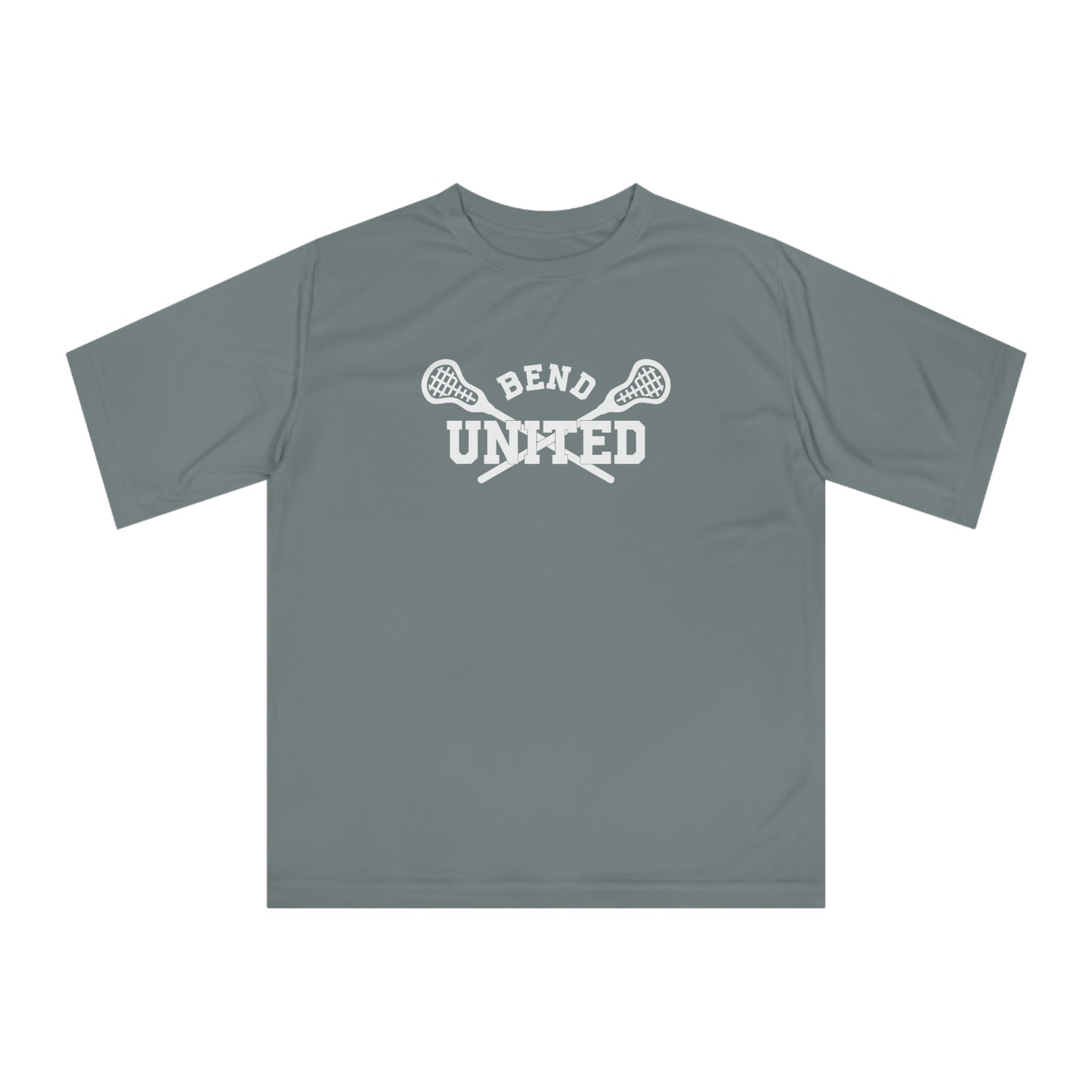 Adult Bend United Lacrosse Team 365 Zone Performance T-shirt