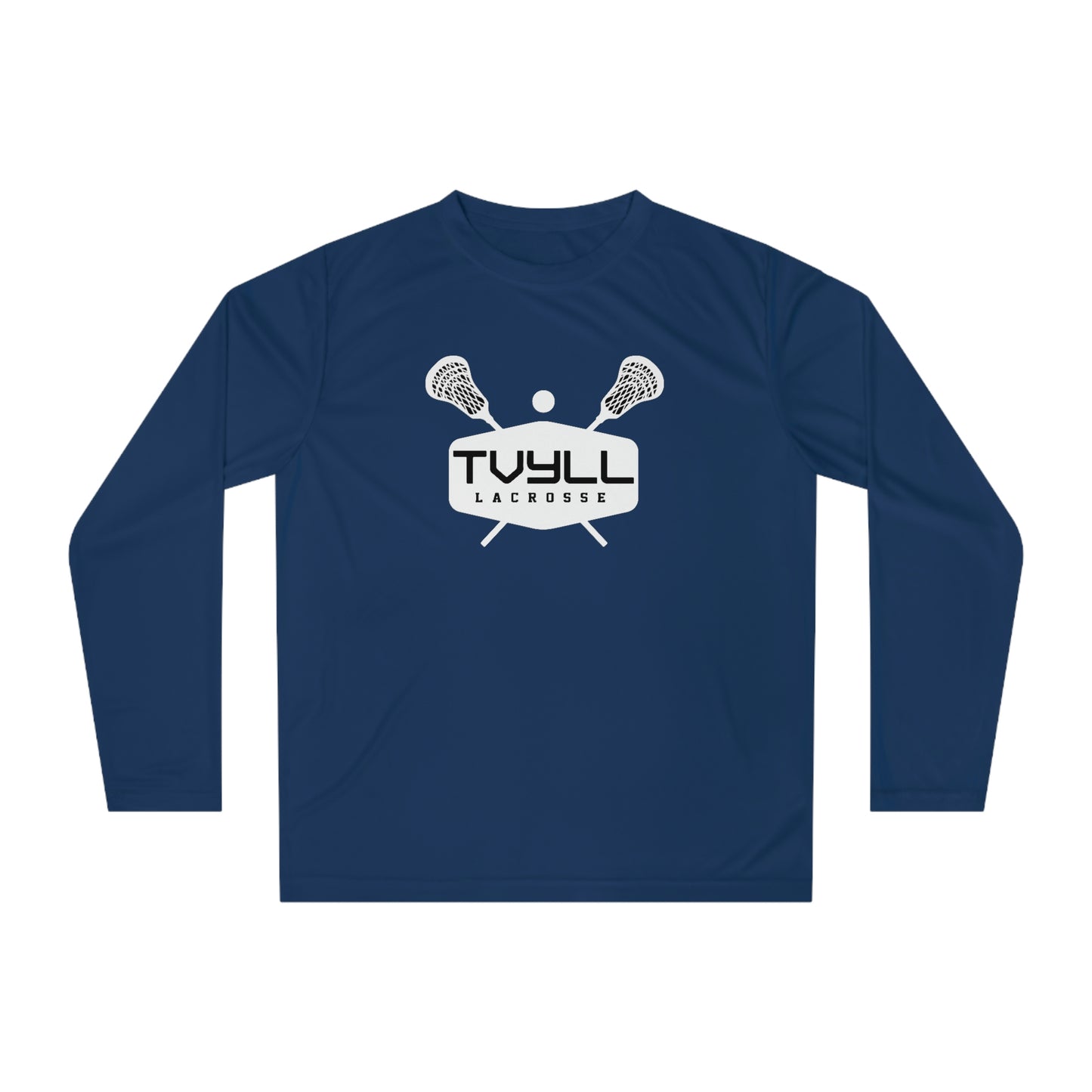 Adult TVYLL Lacrosse Team 365 Performance Long Sleeve Shirt