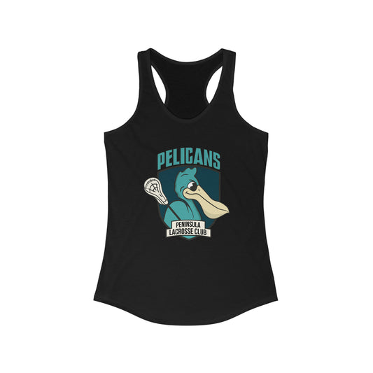 Women's Peninsula Lacrosse Next Level Racerback Tank