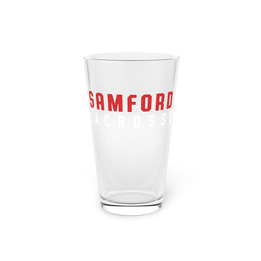 Samford Lacrosse Pint Glass - 16oz