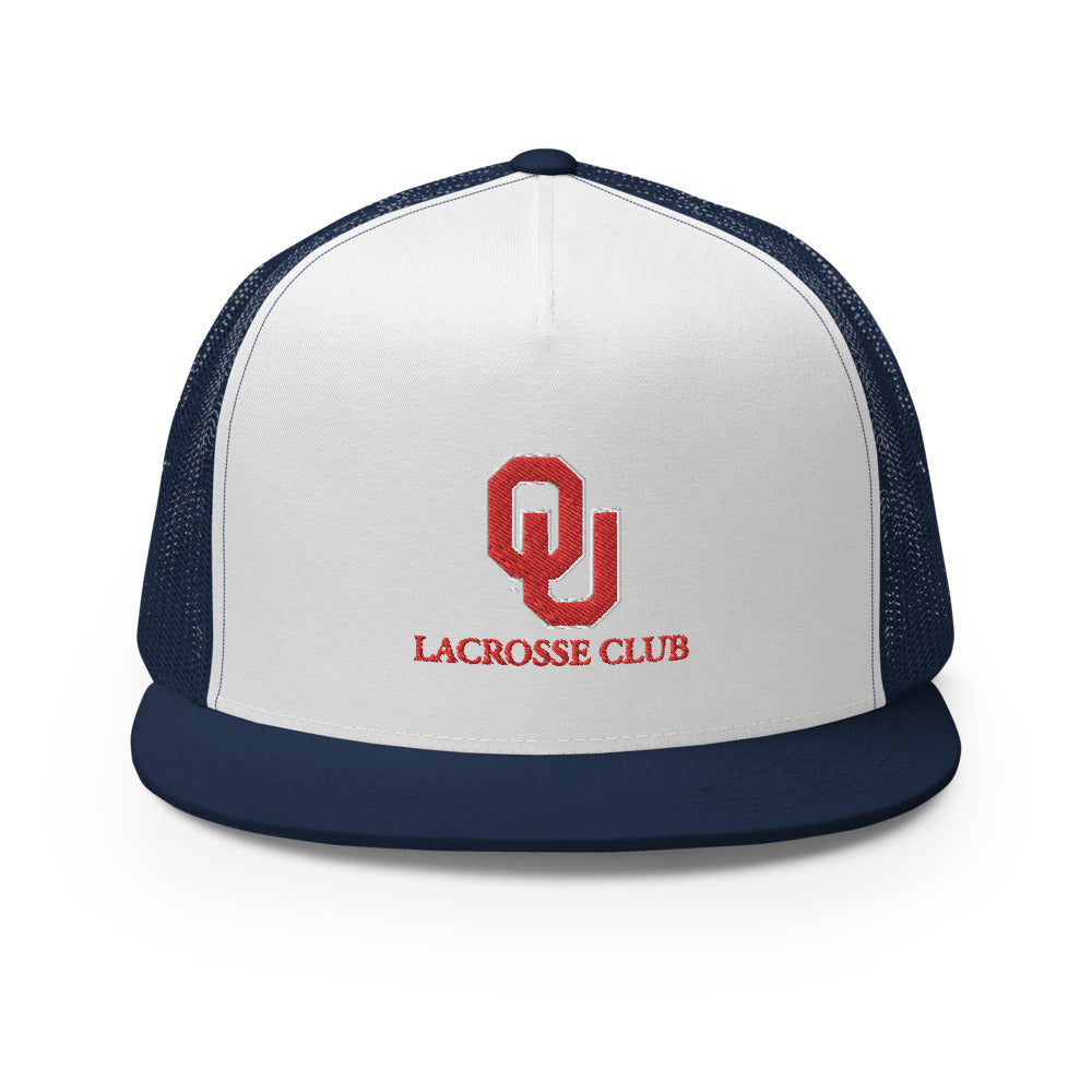 Oklahoma University Lacrosse Trucker Cap