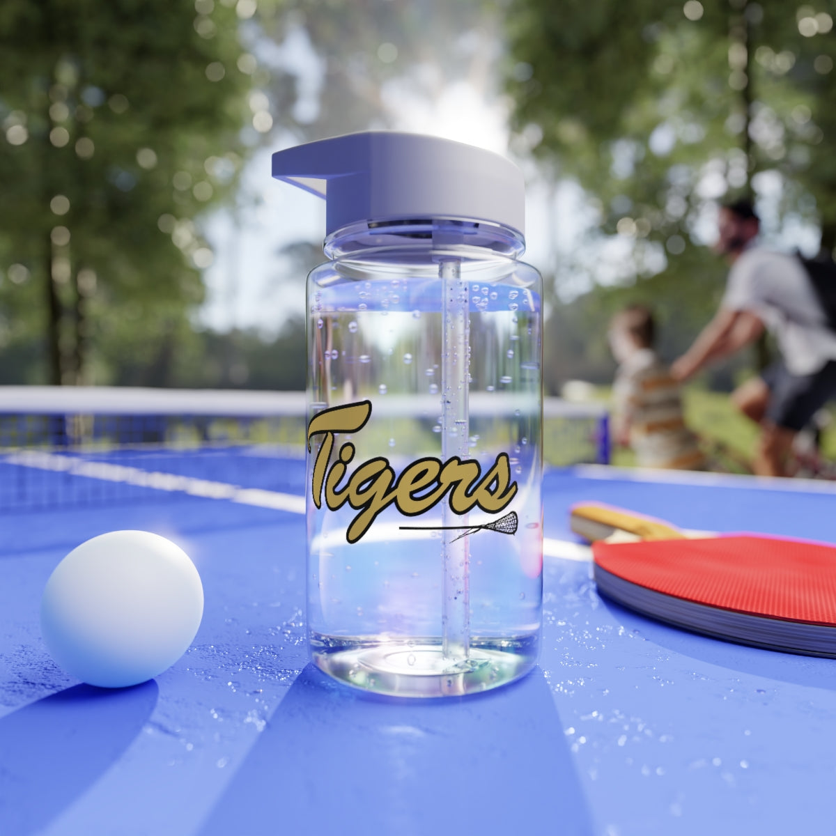 Drip Tigers Lacrosse Tritan Water Bottle
