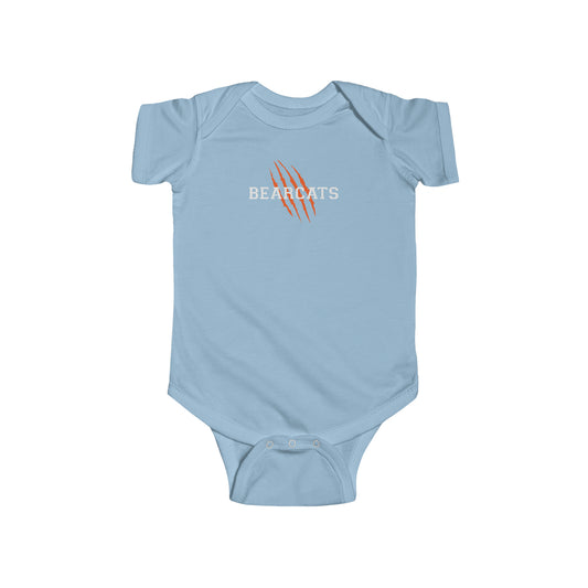 Infant Billings Bearcats Lacrosse Rabbit Skins Onesie