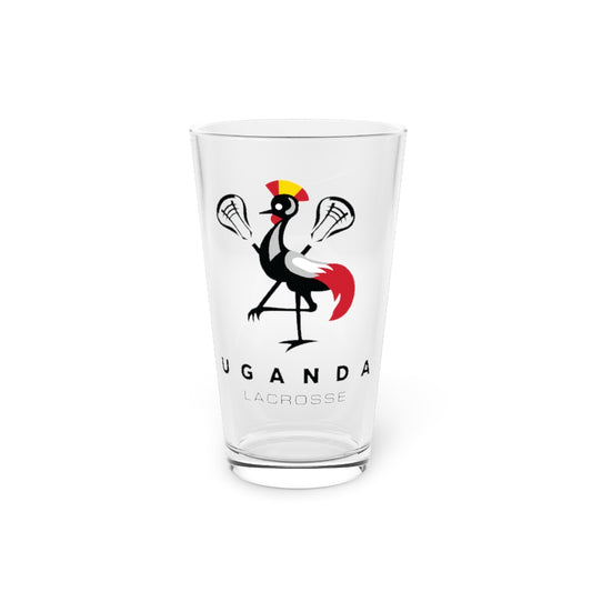 Uganda Lacrosse Pint Glass (16oz)