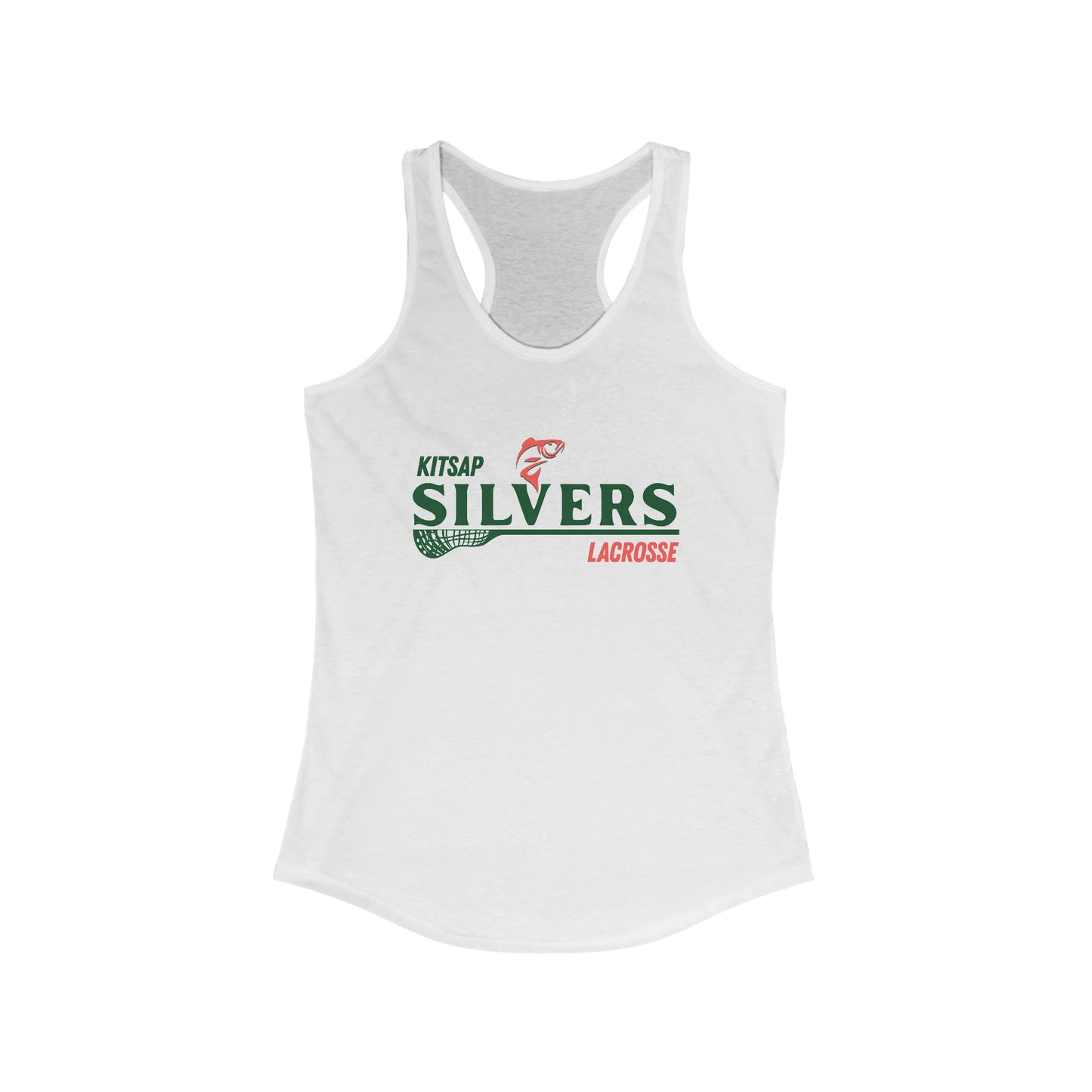 Women's Kitsap Lacrosse Next Level Racerback Tank