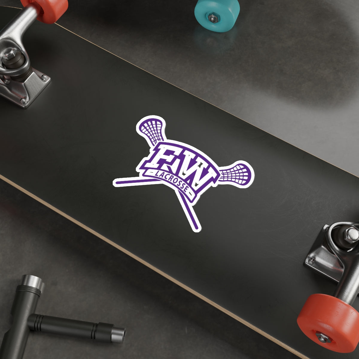 Fort Worth Lacrosse Die-Cut Sticker