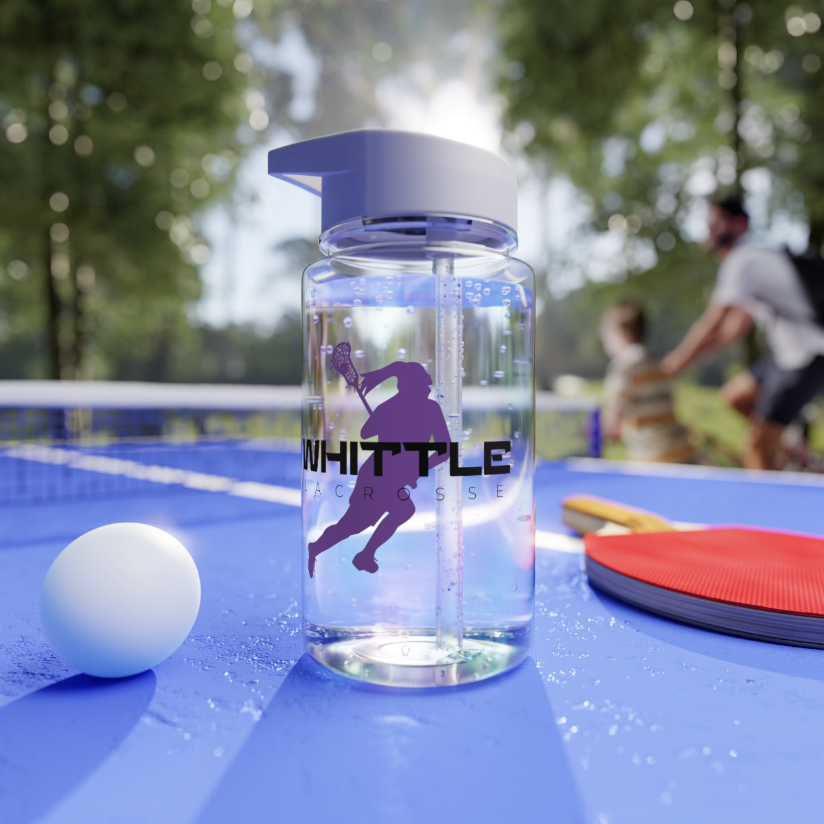 Whittle Lacrosse Tritan Water Bottle