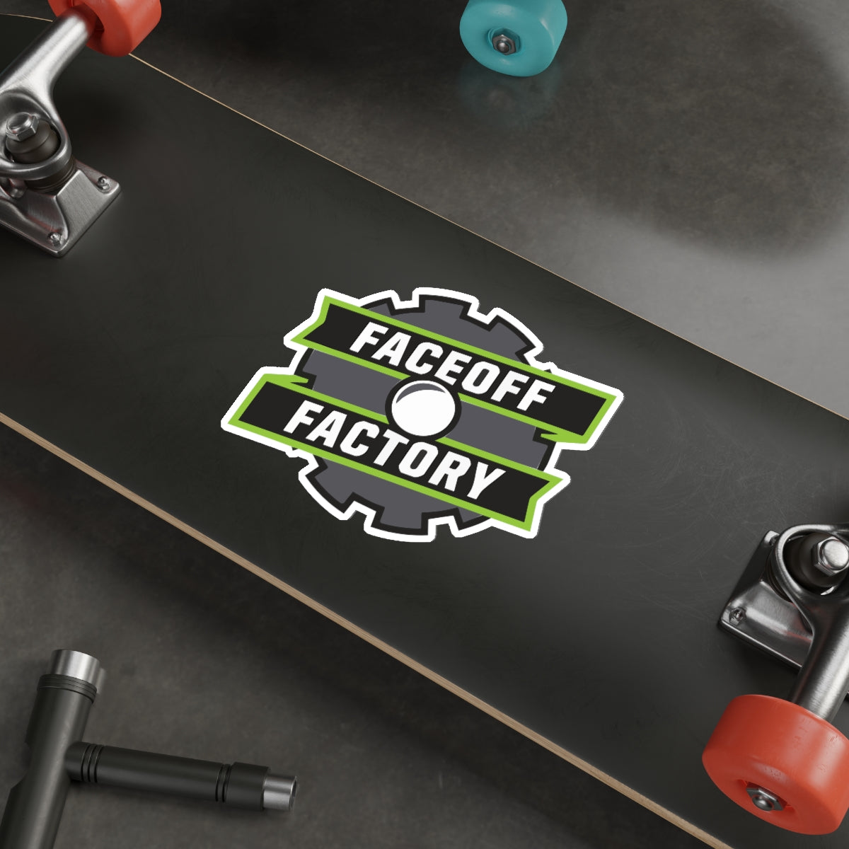 Faceoff Factory Die-Cut Stickers